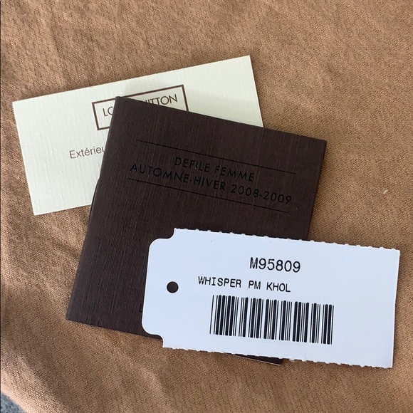 LOUIS VUITTON WHISPER KHOL MONOGRAM TOTE - Picture 14 of 14